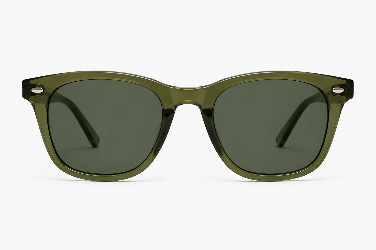 Zelvani Clear Green Tint Glasses