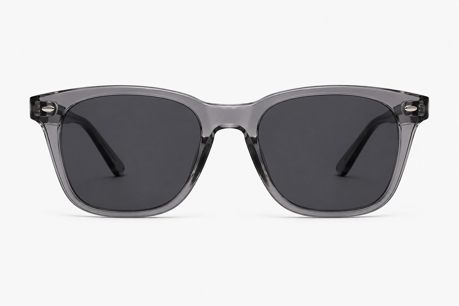 Zelvani Clear Grey Tint Glasses